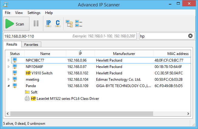 IP Scanner